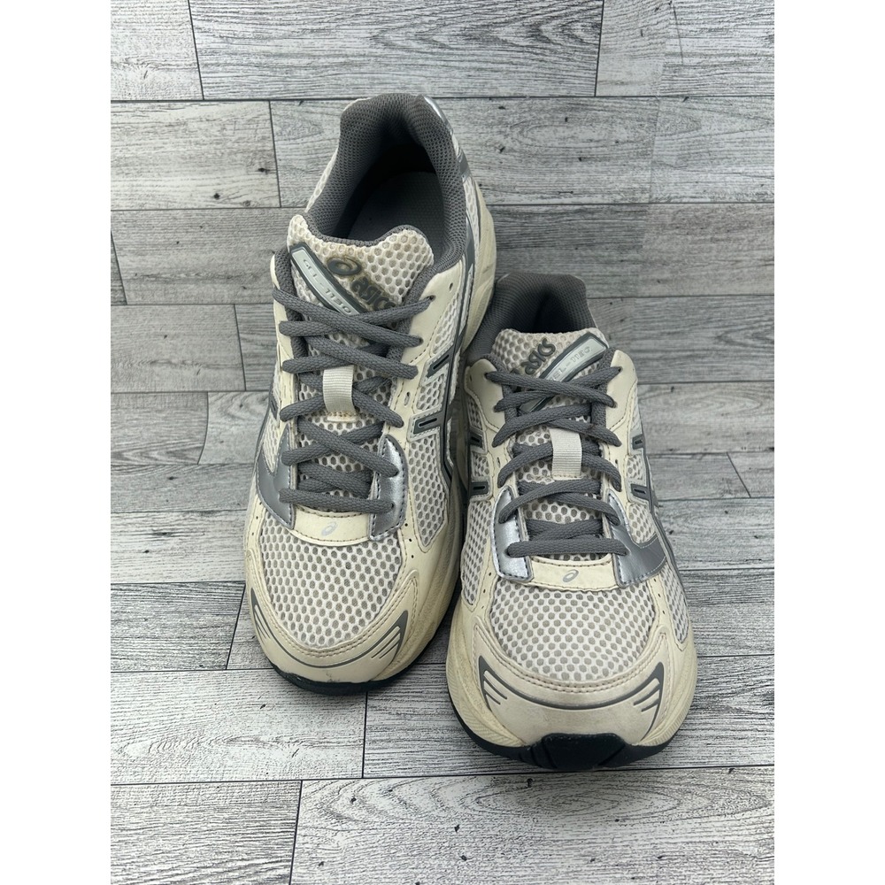 Asics Gel-1130 Cream Silver Grey Running Shoes 1202A164 Women Sz‎ 8.5 US 40 EU